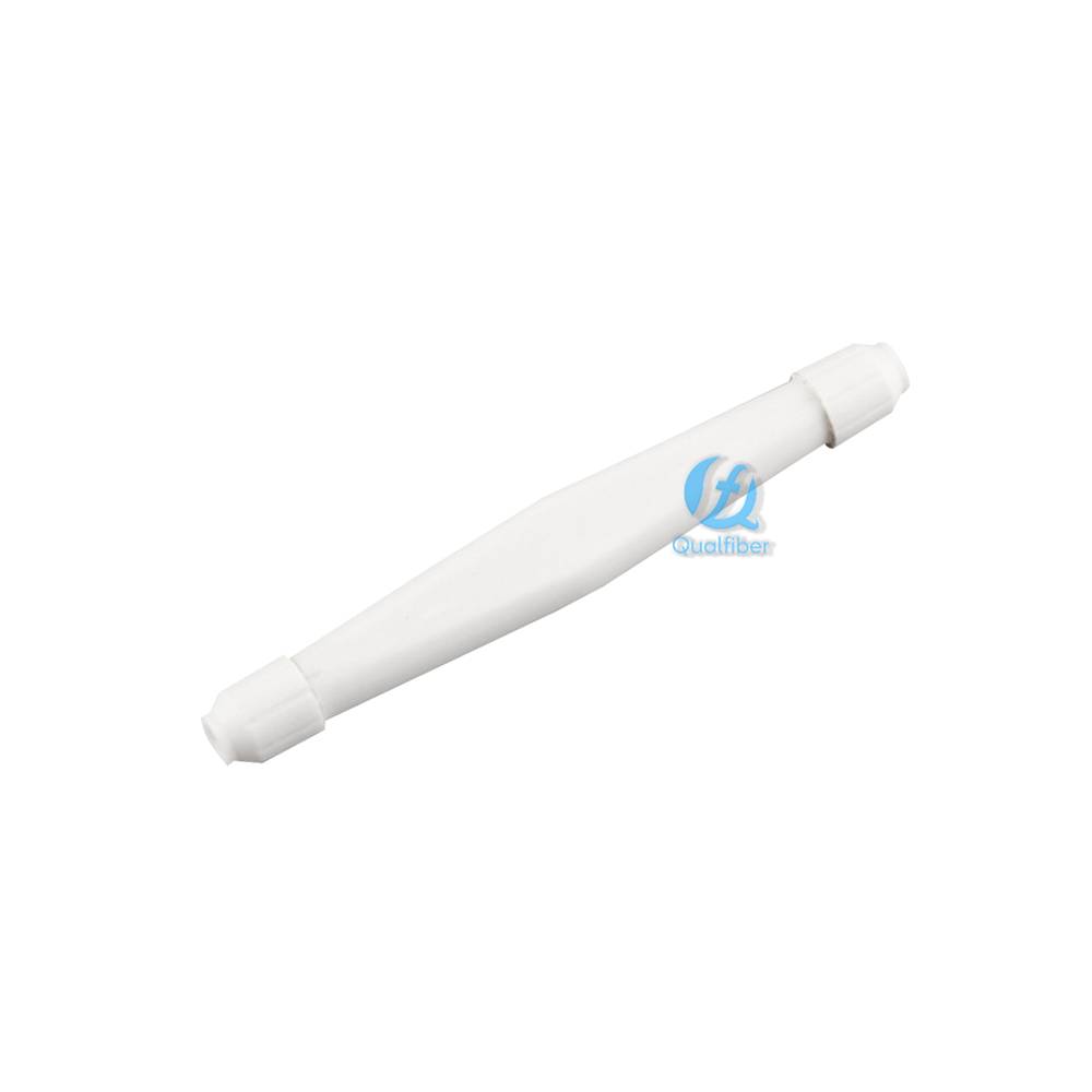 1 Inlet 1 Outlet Optic Fiber Protector for Round Drop Cable with Caps