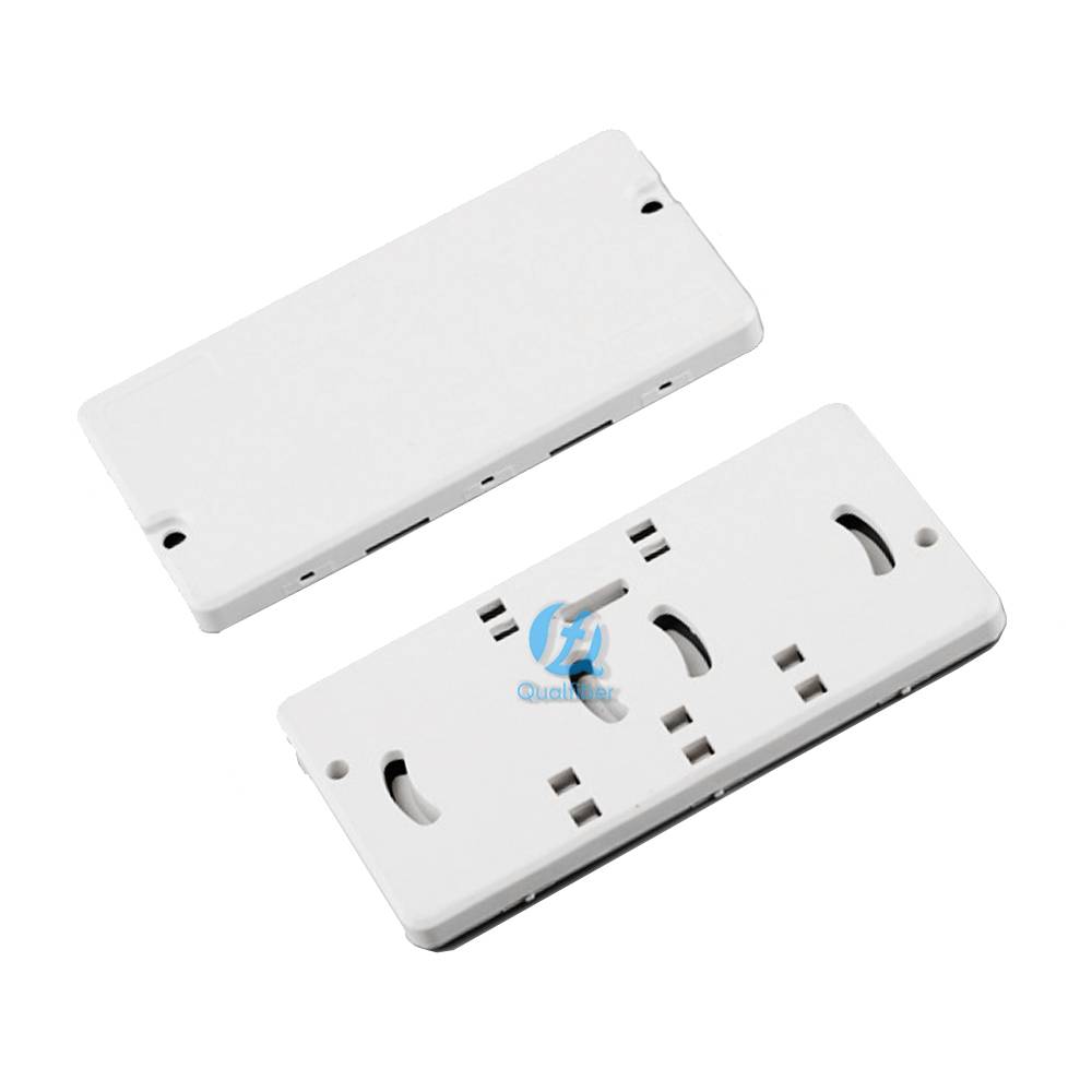 2 Inlet 2 Outlet Optic Fiber Protector with Fusion Space and Fixing Neck