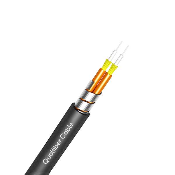 7.0mm Duplex Armored Indoor Fiber Optic Cable