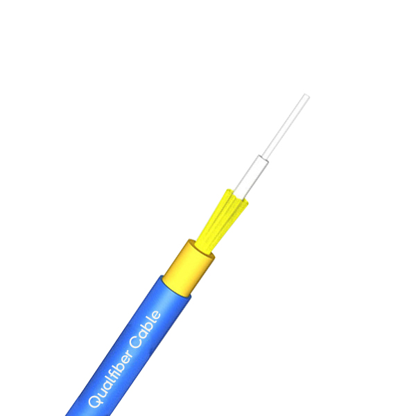 1 Core Multimode Kevlar Yarn Strengthen Fiber Optic Cable