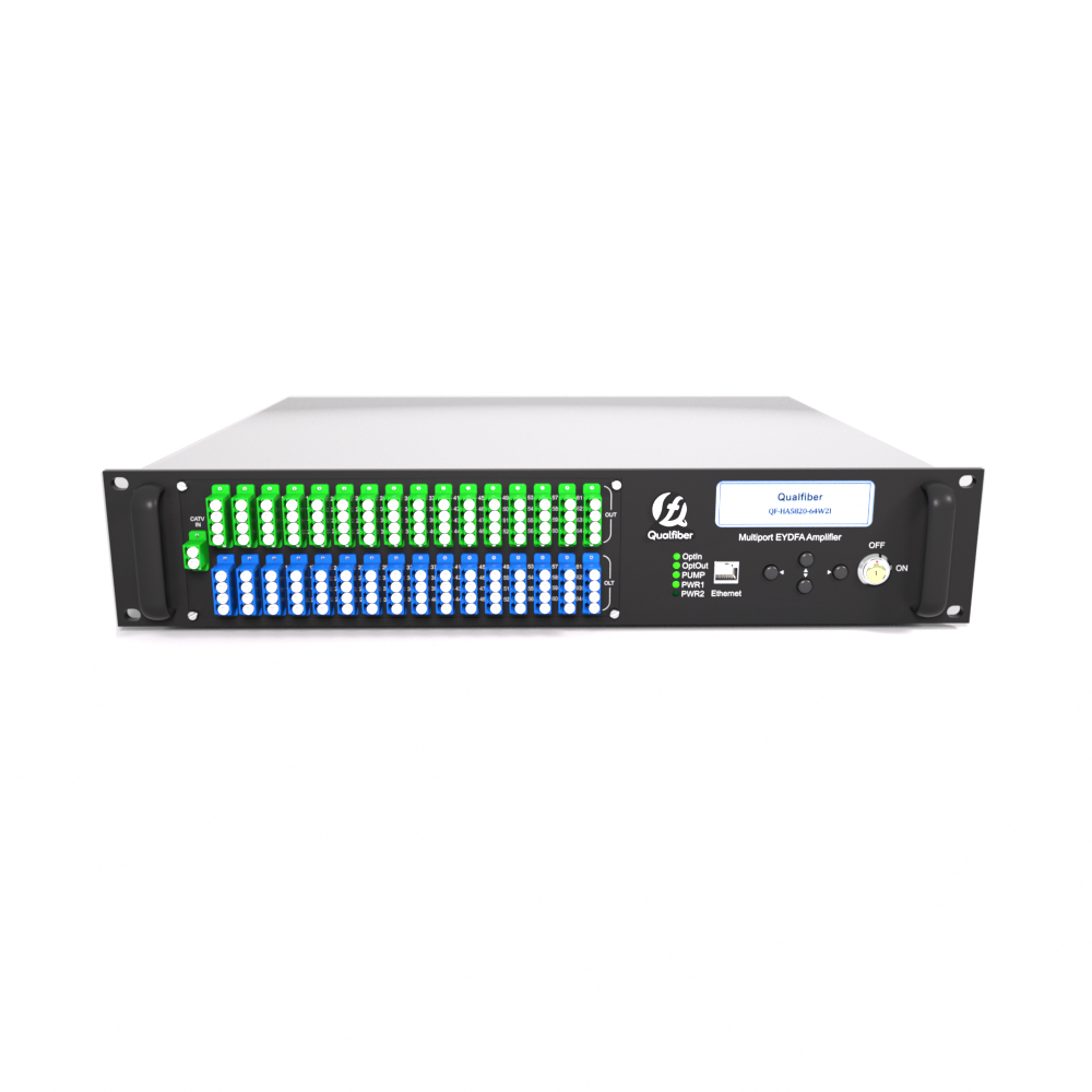 64 Port EDFA with WDM