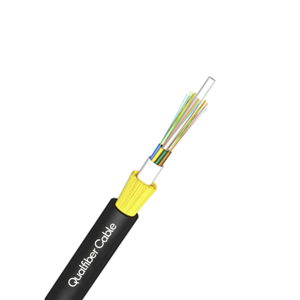 Single jecket dielectric fiber optic cable ADSS