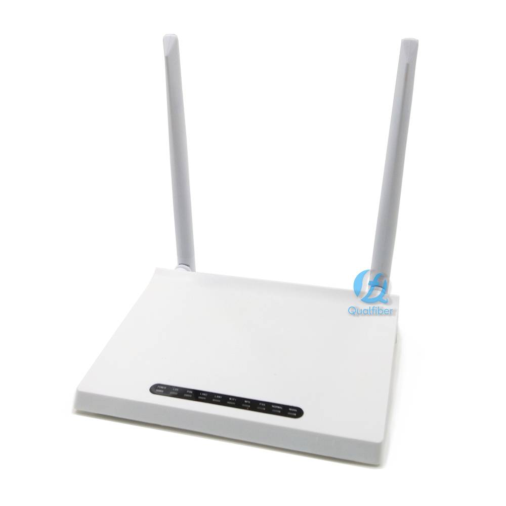 1Ge 1Fe LAN xPON ONU WiFi CATV RF with POTS Tel RJ11