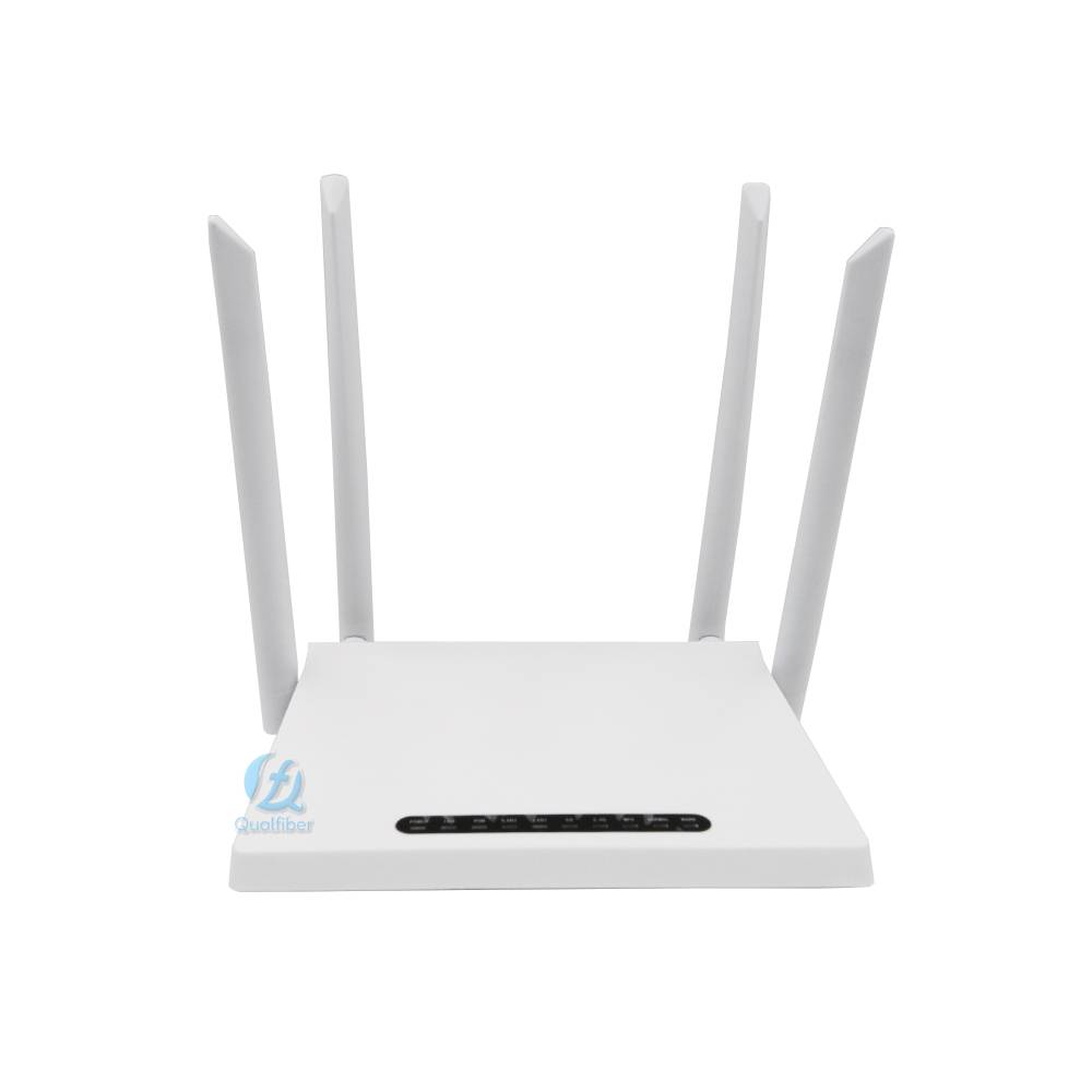 xPON ONT 2GE LAN 1200AC WiFi with CATV and POTS QF CXAC200WCP