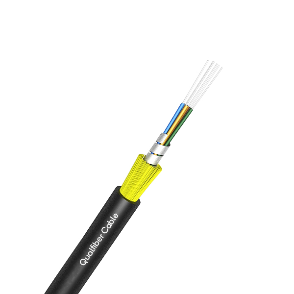 Spiral steel wire armored distribution Indoor Fiber Optic Cable