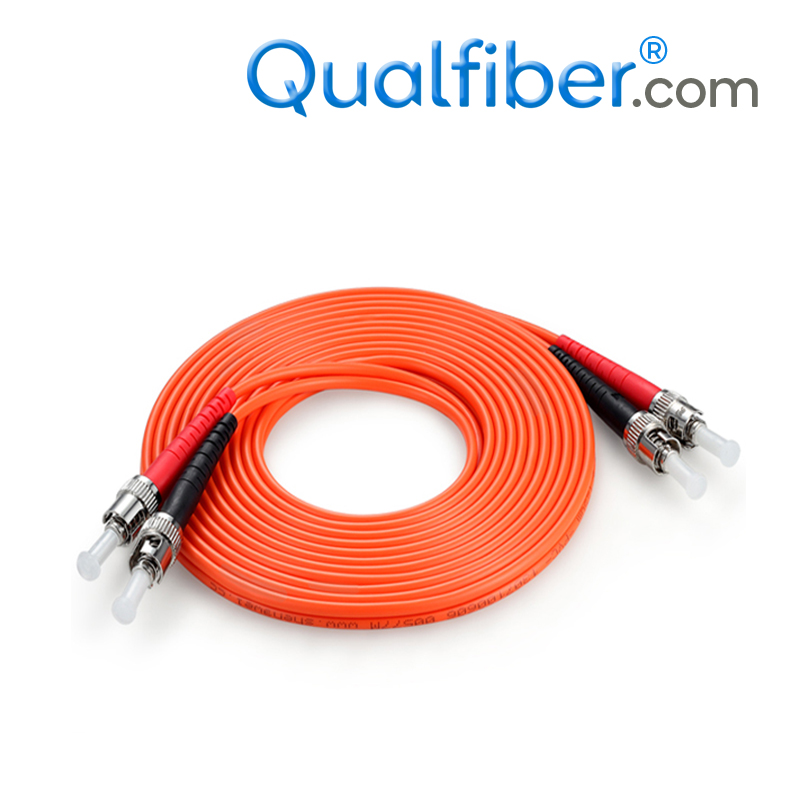 ST-ST Duplex Fiber Optic Patch Cord