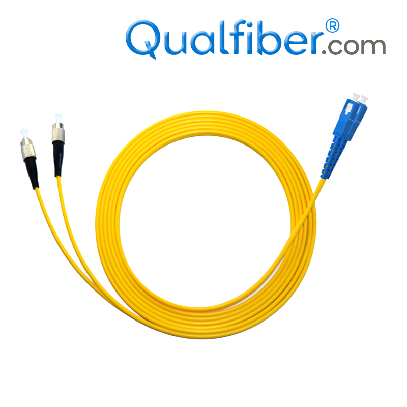 FC-SC Duplex Fiber Optic Patch Cord