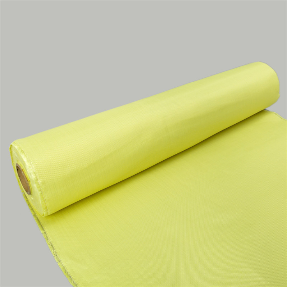 Aramid woven cloth and high-strength flame-retardant aramid cloth for bridge reinforcement